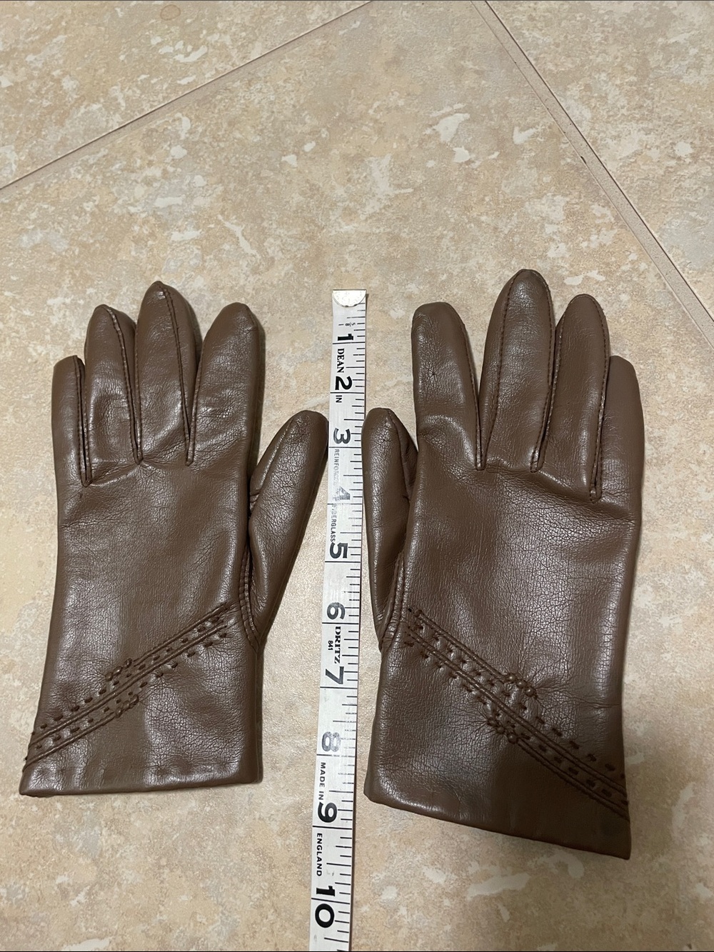 🖤5/$25 vintage 70’s fleece lined driving gloves